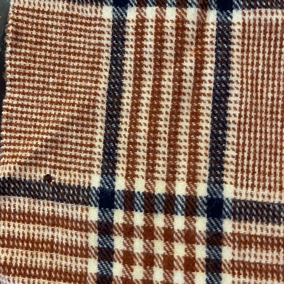 Unisex Strip Brown Pattern Scarf - Picture 2 of 2